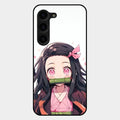 Demon Princess Glass Case Cover For Samsung Galaxy S23 Plus 5G