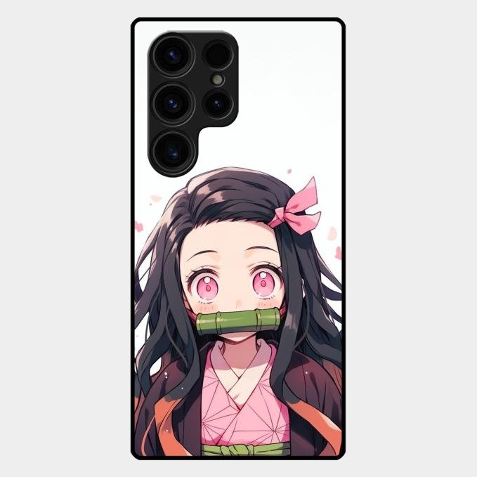 Demon Princess Glass Case Cover For Samsung Galaxy S23 Ultra 5G