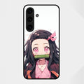 Demon Princess Glass Case Cover For Samsung Galaxy S25 FE 5G