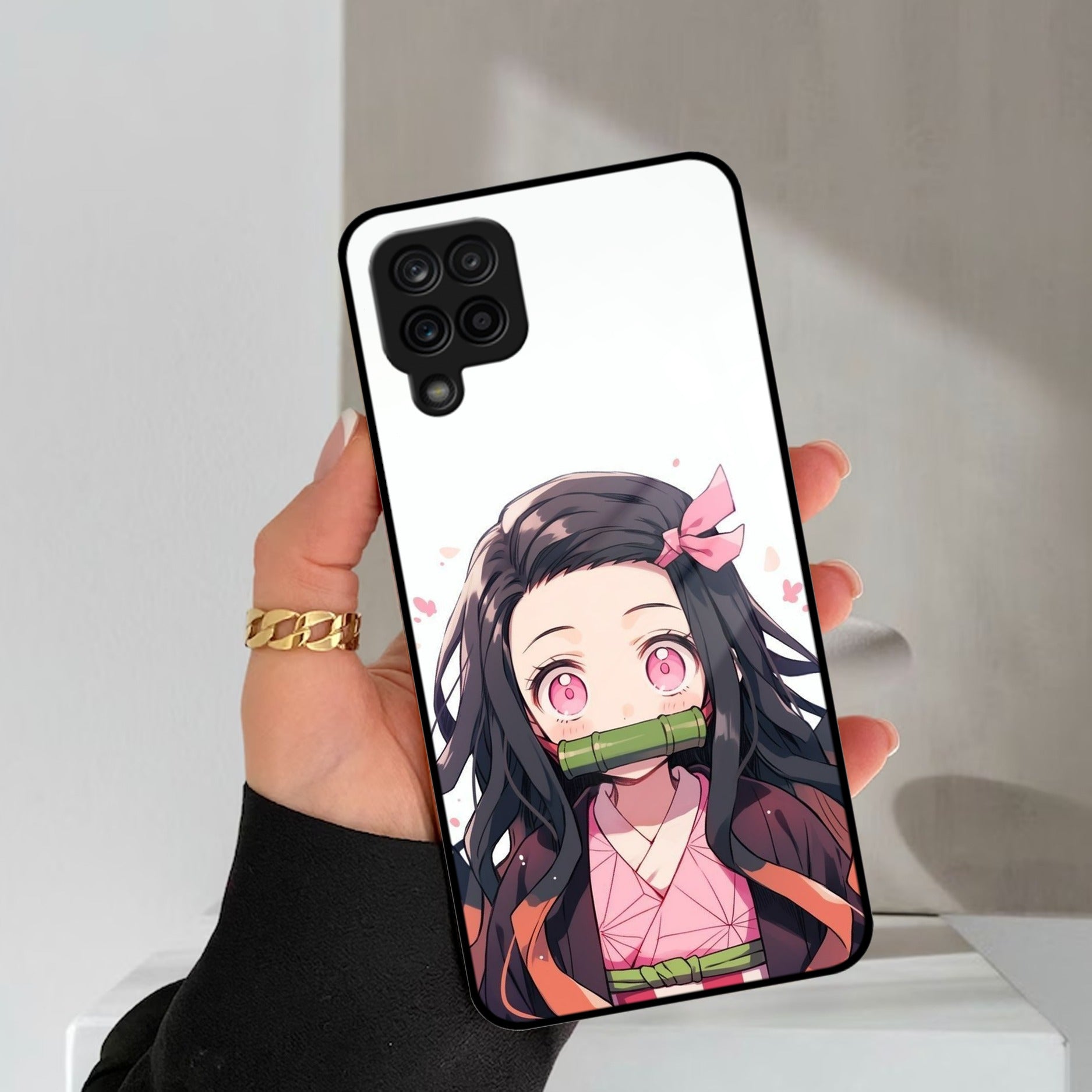 Demon Princess Glass Case Cover For Samsung Galaxy A42 5G