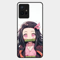 Demon Princess Glass Case Cover For Vivo T1 5G