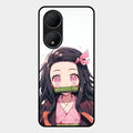 Demon Princess Glass Case Cover For Vivo T2 5G