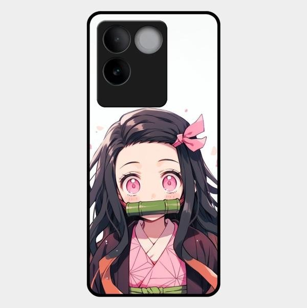 Demon Princess Glass Case Cover For Vivo T2 Pro 5G
