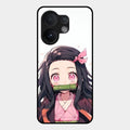 Demon Princess Glass Case Cover For Vivo T4 Pro 5G