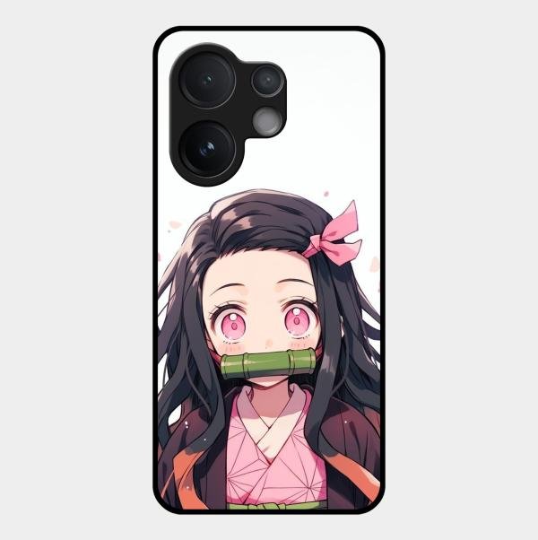 Demon Princess Glass Case Cover For Vivo T4 Pro 5G