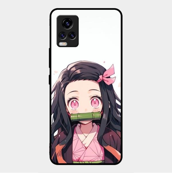 Demon Princess Glass Case Cover For Vivo V20 Pro 5G