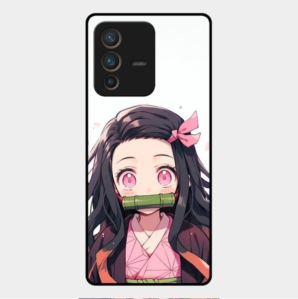 Demon Princess Glass Case Cover For Vivo V23 Pro 5G