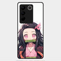 Demon Princess Glass Case Cover For Vivo V27 Pro 5G