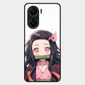 Demon Princess Glass Case Cover For Vivo V29E 5G