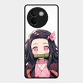 Demon Princess Glass Case Cover For Vivo V30E 5G