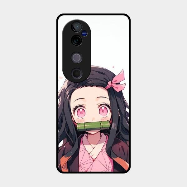 Demon Princess Glass Case Cover For Vivo V40 Pro 5G