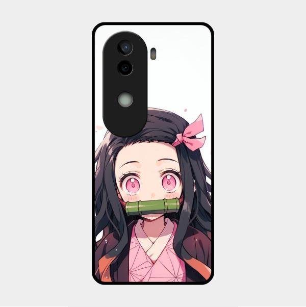 Demon Princess Glass Case Cover For Vivo V40E 5G