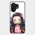 Demon Princess Glass Case Cover For Vivo V60 5G
