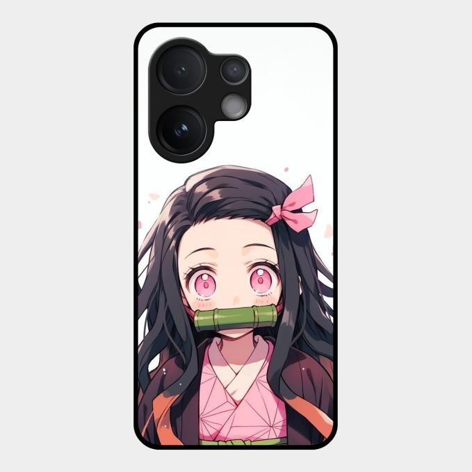 Demon Princess Glass Case Cover For Vivo V60 5G
