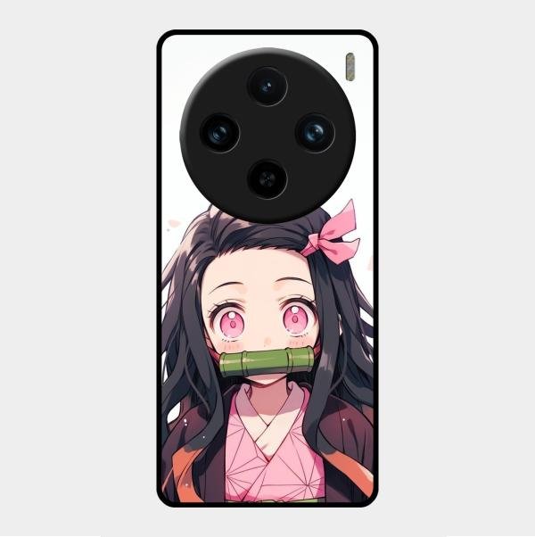 Demon Princess Glass Case Cover For Vivo X100 Pro 5G