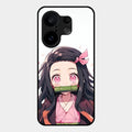 Demon Princess Glass Case Cover For Vivo X200 Fe 5G