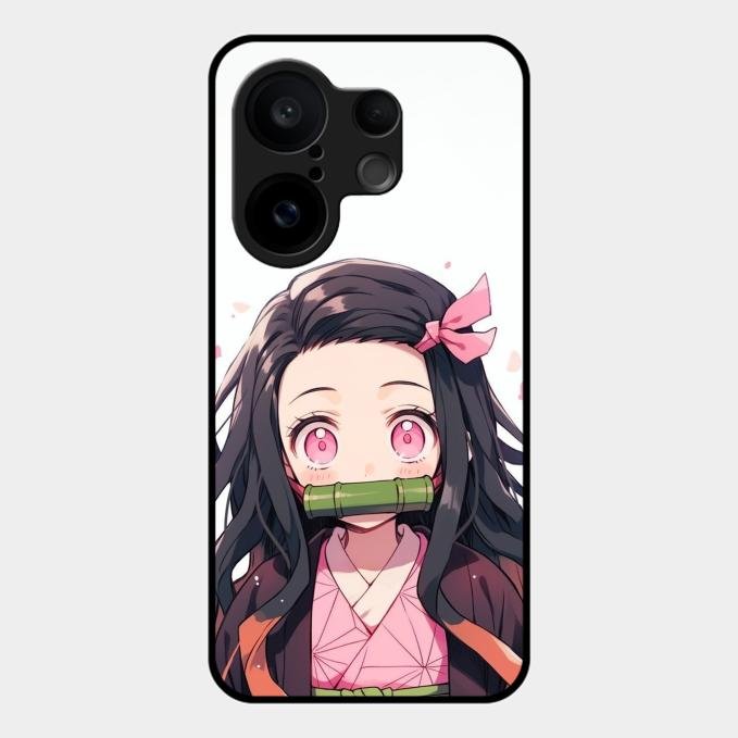 Demon Princess Glass Case Cover For Vivo X200 Fe 5G