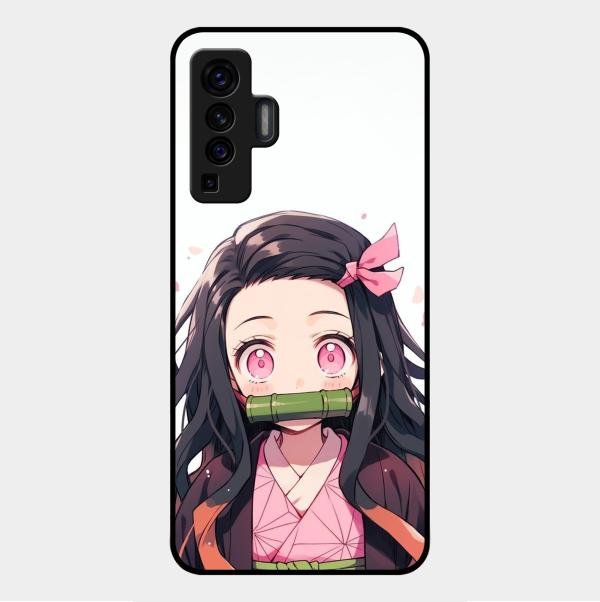 Demon Princess Glass Case Cover For Vivo X50 5G