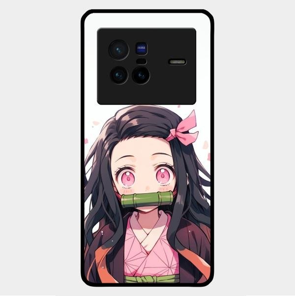 Demon Princess Glass Case Cover For Vivo X80 5G