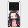 Demon Princess Glass Case Cover For Vivo X80 Pro 5G