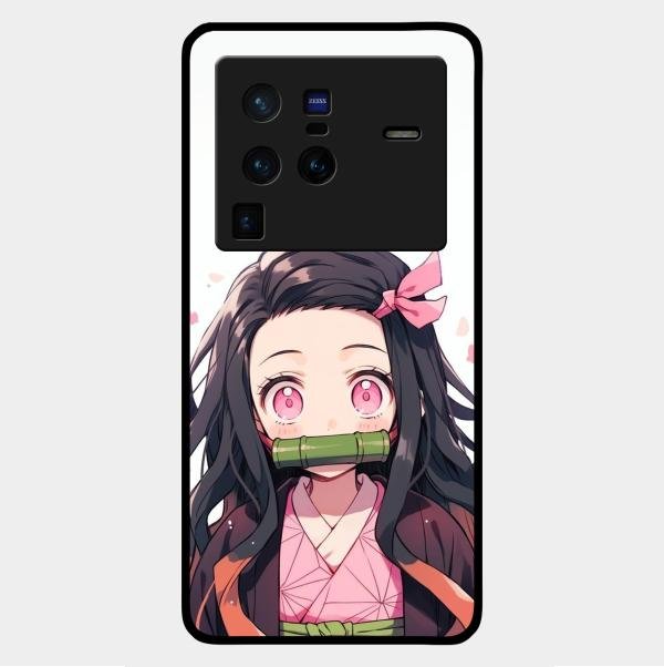 Demon Princess Glass Case Cover For Vivo X80 Pro 5G