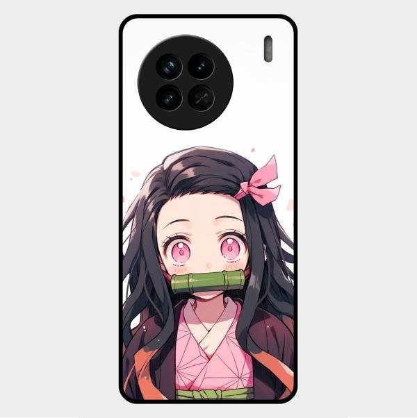 Demon Princess Glass Case Cover For Vivo X90 5G