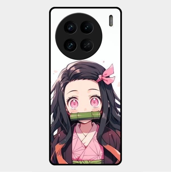 Demon Princess Glass Case Cover For Vivo X90 Pro 5G