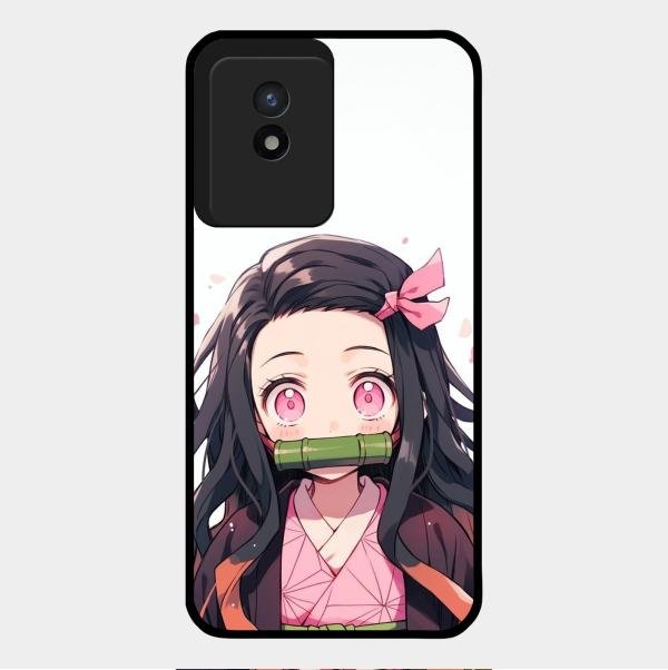 Demon Princess Glass Case Cover For Vivo Y02T