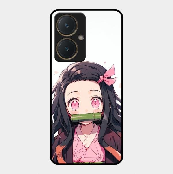 Demon Princess Glass Case Cover For Vivo Y27