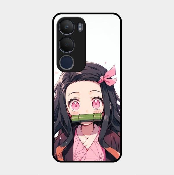 Demon Princess Glass Case Cover For Vivo Y29 5G