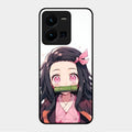 Demon Princess Glass Case Cover For Vivo Y35