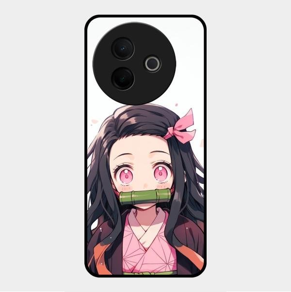 Demon Princess Glass Case Cover For Vivo Y39 5G