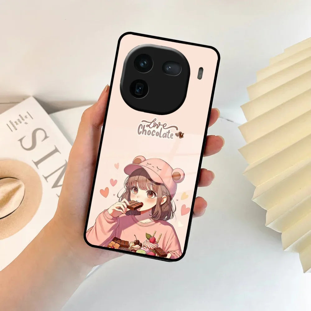 Dessert Dream Glass Case Cover For Vivo - ShopOnCliQ