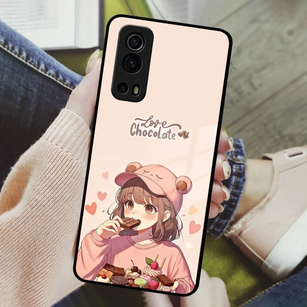 Dessert Dream Glass Case Cover For Vivo - ShopOnCliQ