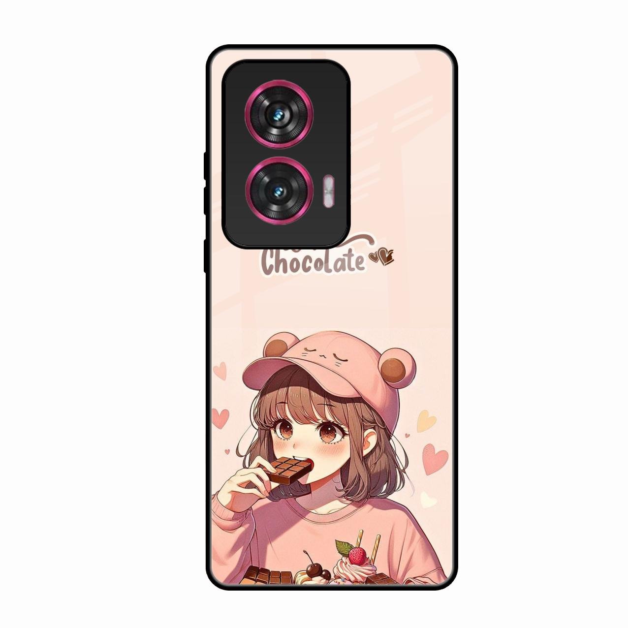 Dessert Dream Glass Case Cover For Motorola Edge 50 Fusion 5G