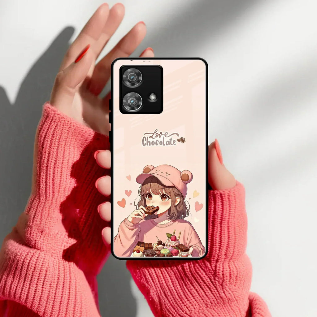 Dessert Dream Glass Case Cover For Motorola - ShopOnCliQ
