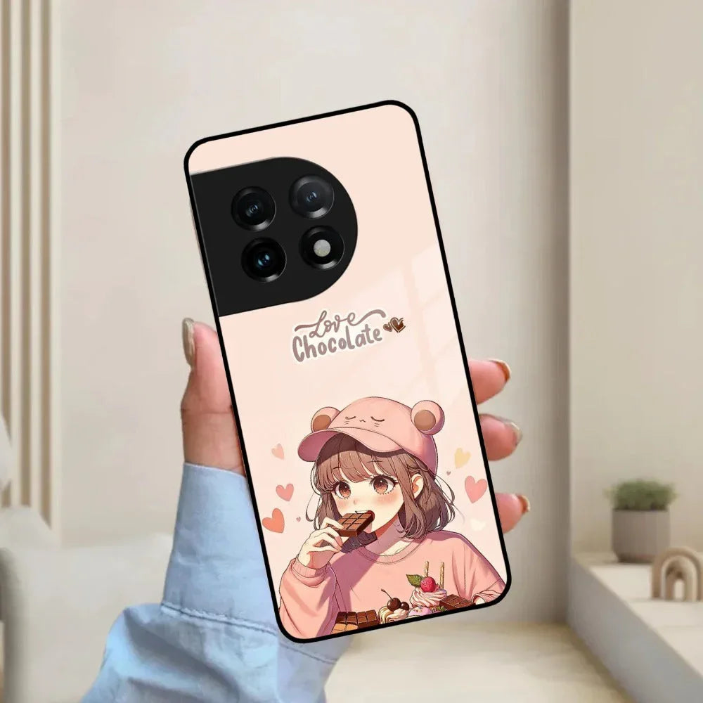 Dessert Dream Glass Case Cover For Oneplus - ShopOnCliQ