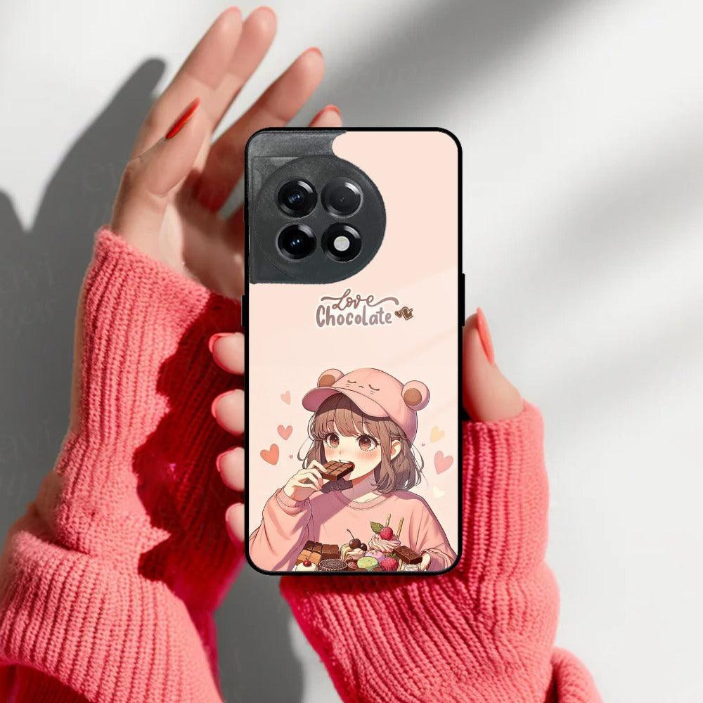 Dessert Dream Glass Case Cover For Oneplus - ShopOnCliQ