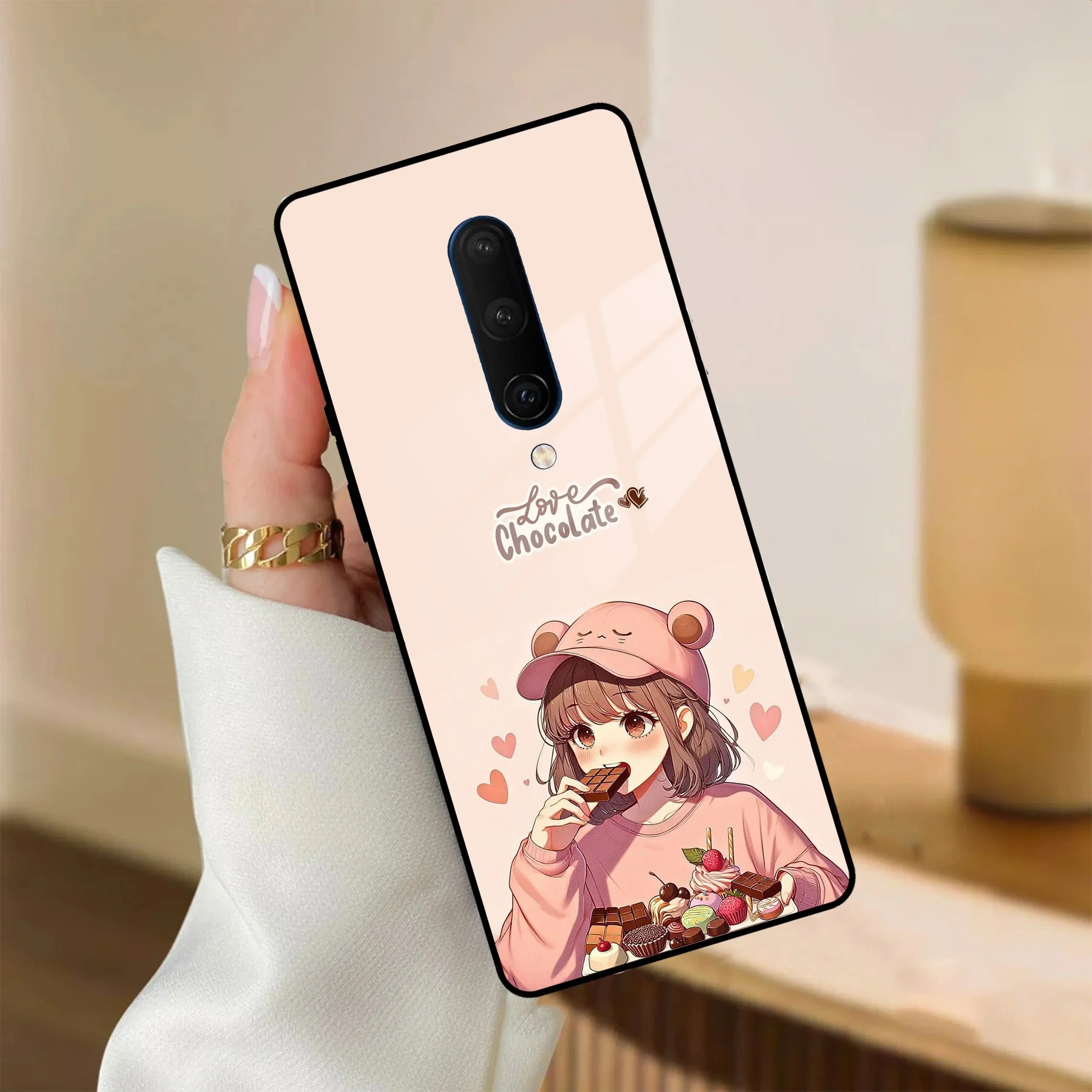 Dessert Dream Glass Case Cover For Oneplus - ShopOnCliQ