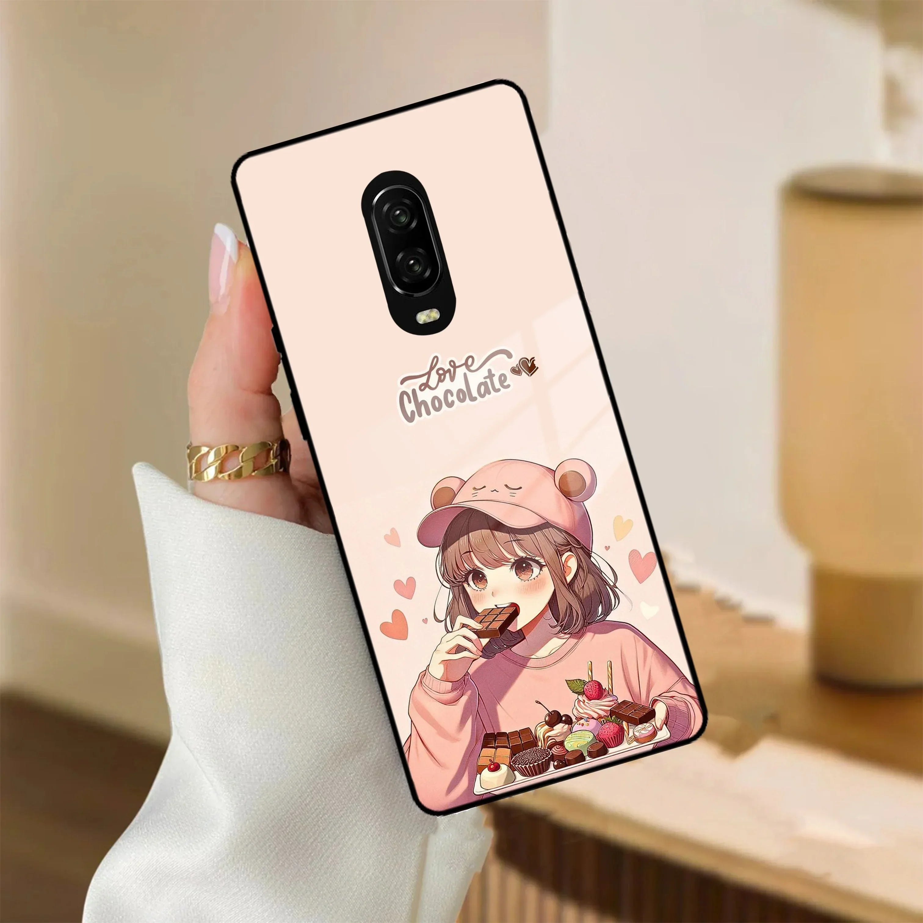 Dessert Dream Glass Case Cover For Oneplus - ShopOnCliQ