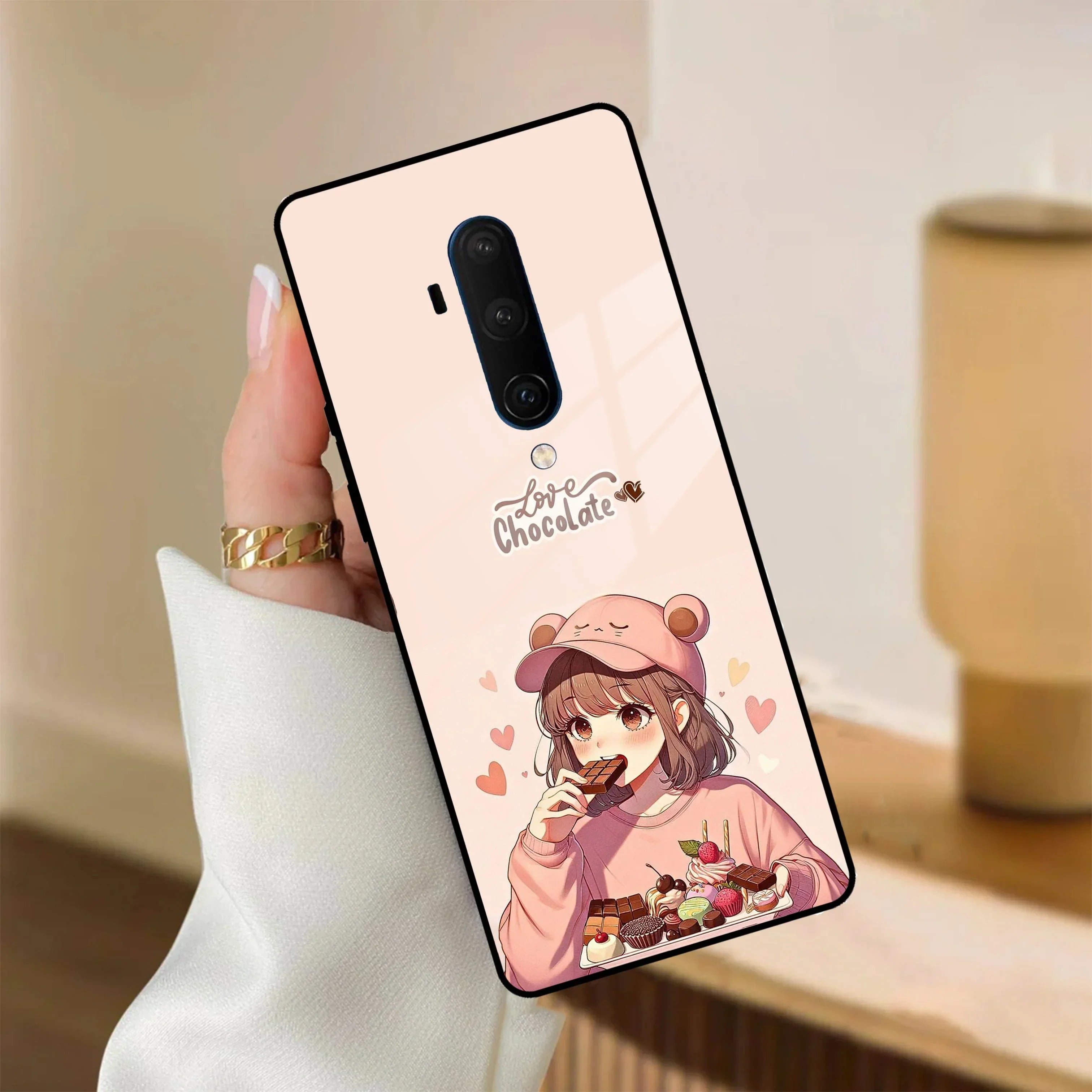 Dessert Dream Glass Case Cover For Oneplus - ShopOnCliQ