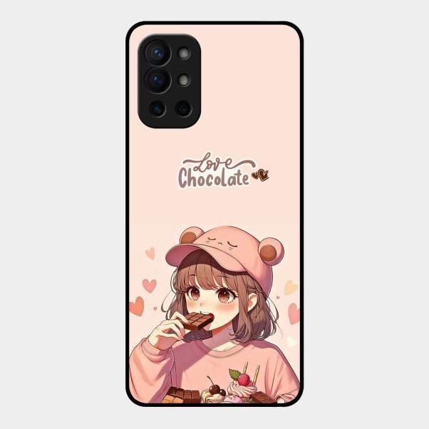 Dessert Dream Glass Case Cover For Oneplus 9R 5G