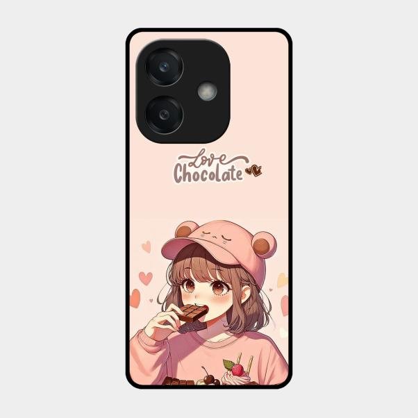 Dessert Dream Glass Case Cover For Oppo A3X 5G
