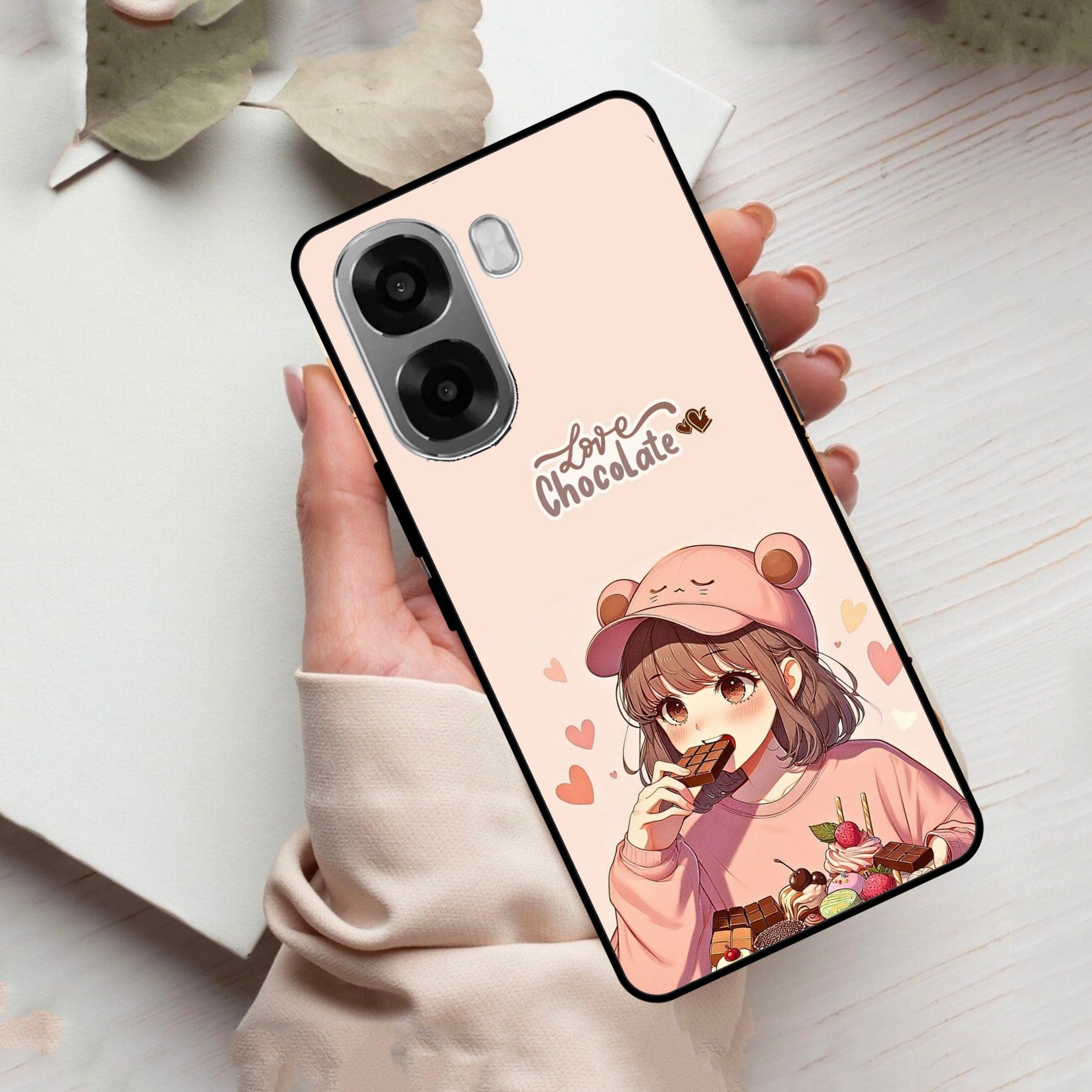 Dessert Dream Glass Case Cover For Oppo