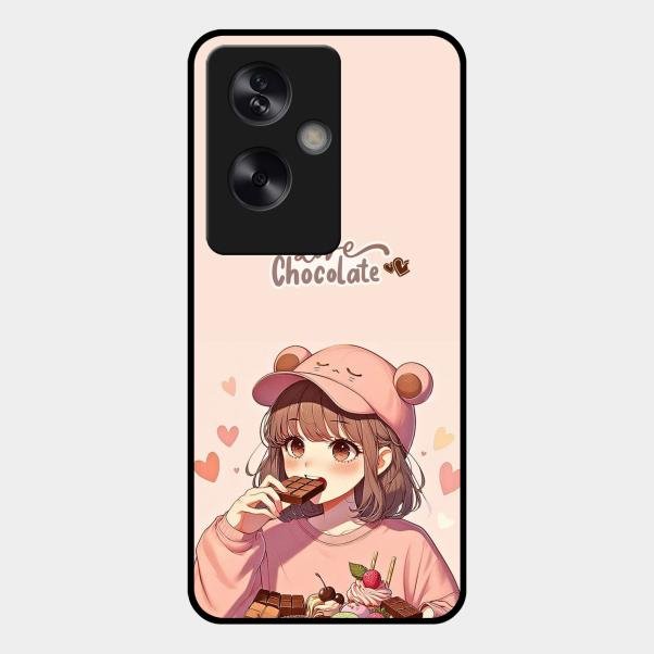 Dessert Dream Glass Case Cover For Oppo A79 5G