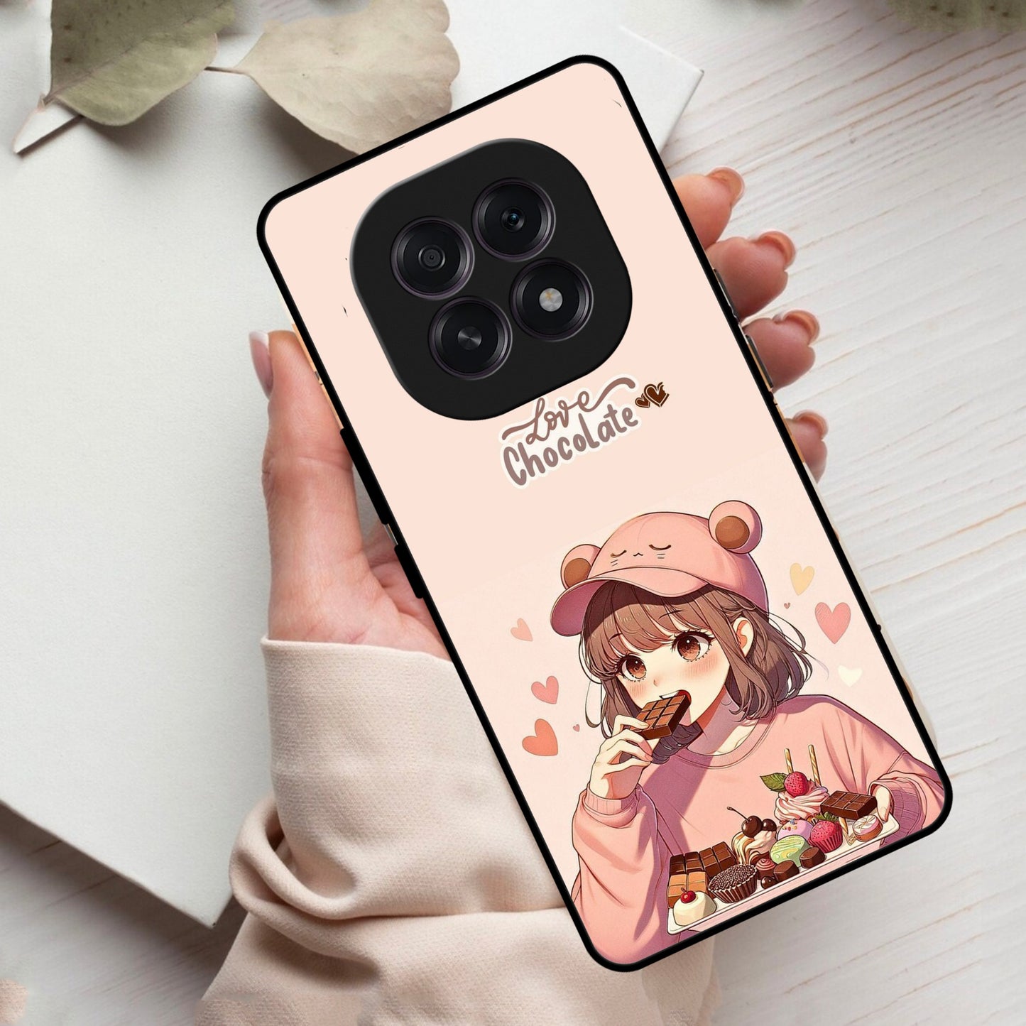 Dessert Dream Glass Case Cover For Oppo