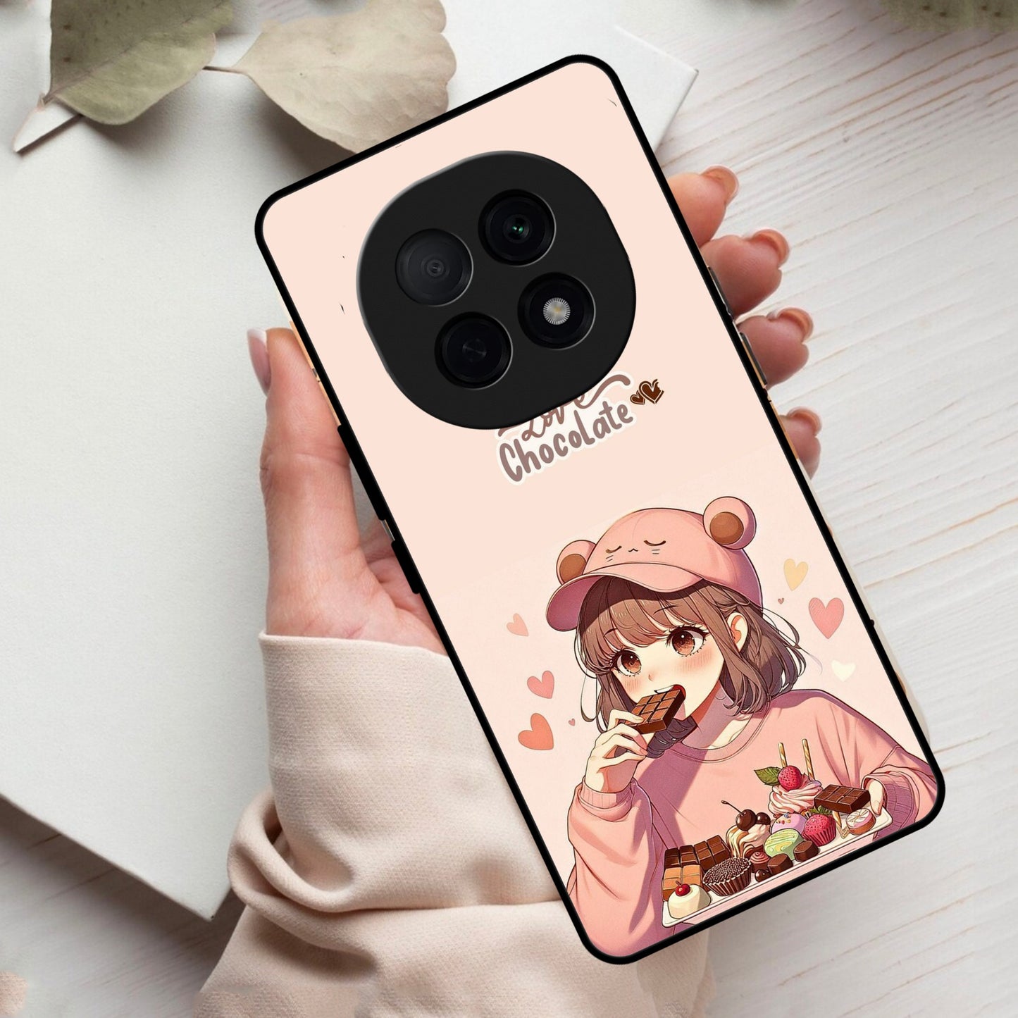 Dessert Dream Glass Case Cover For Oppo