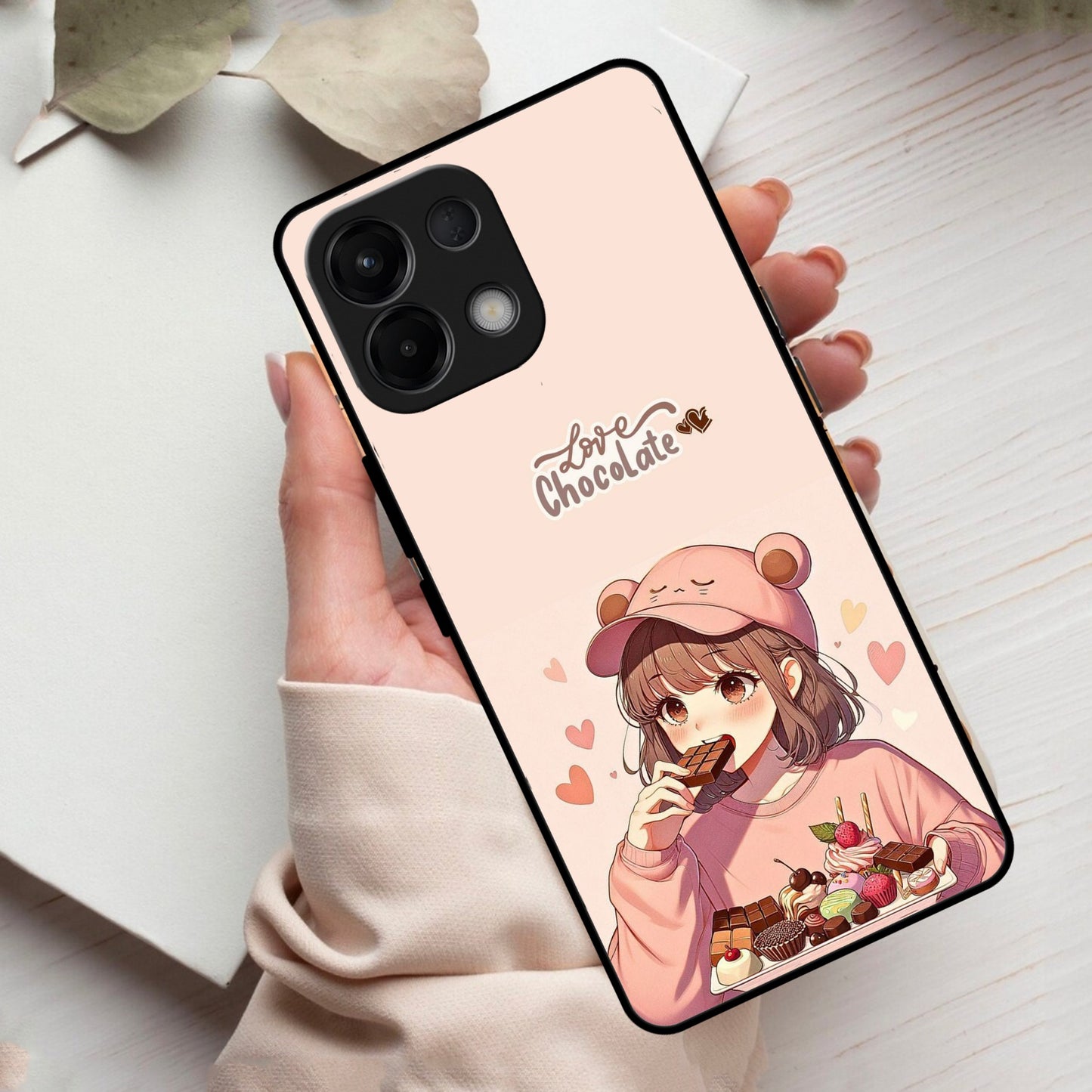 Dessert Dream Glass Case Cover For Oppo