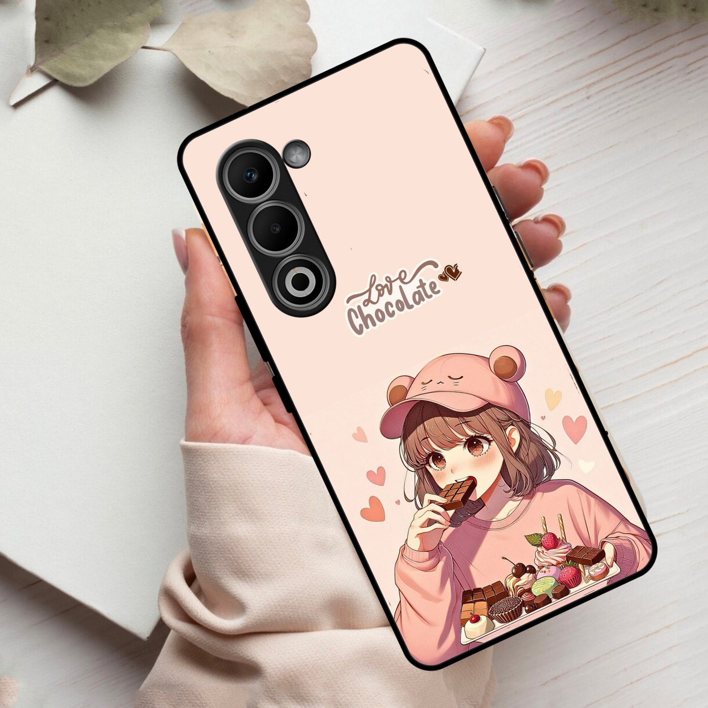 Dessert Dream Glass Case Cover For Oppo