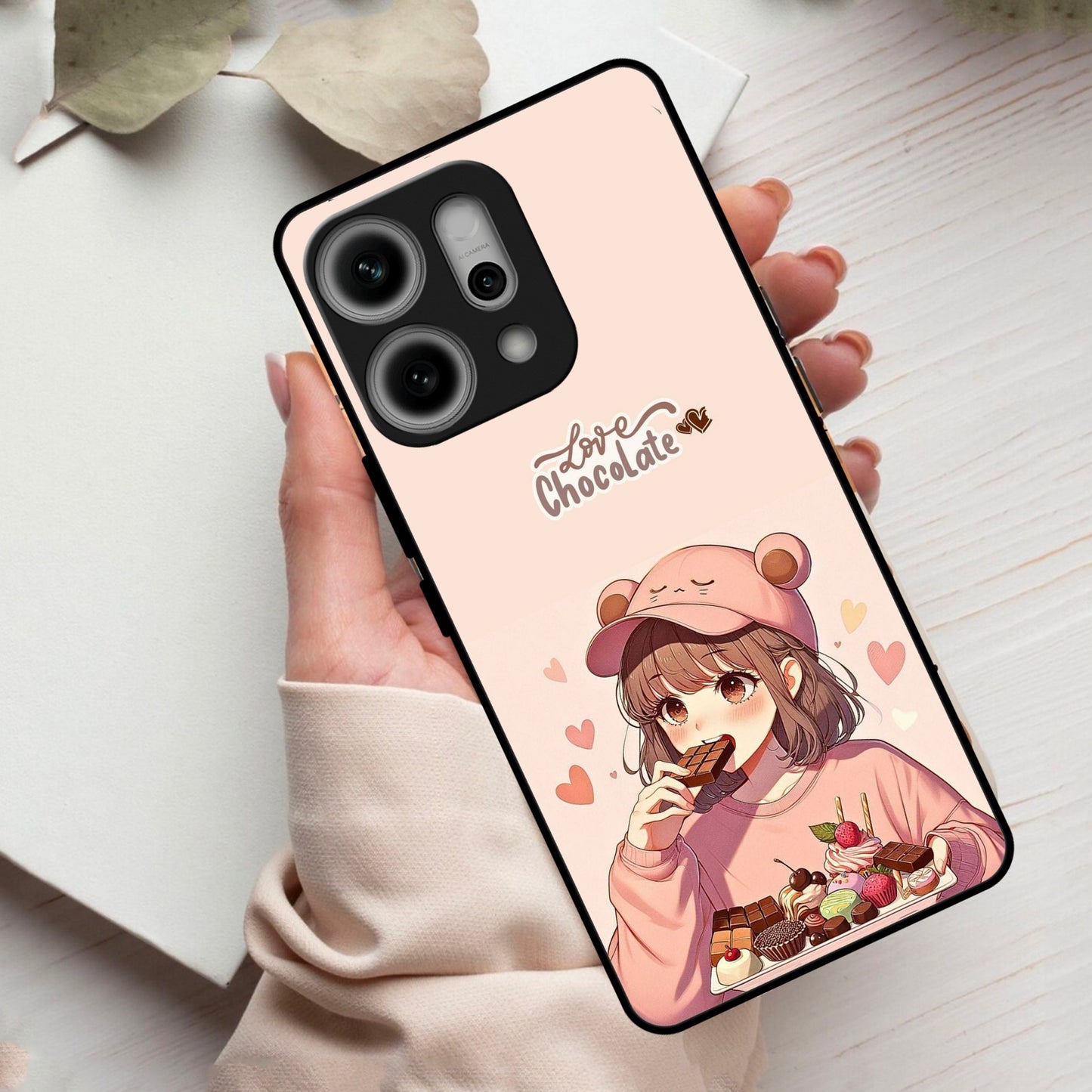 Dessert Dream Glass Case Cover For Oppo